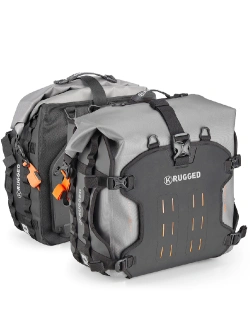 Sakwy motocyklowe Kappa AV07 K'Rugged wodoodporne [pojemność: 30l, płyta Monokey w zestawie]