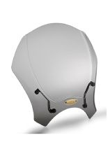 Szyba motocyklowa GIVI 140S do Royal Enfield Scram 411 (22-24) przyciemniana [mocowanie w zestawie]