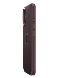 Etui Peak Design Mobile Everyday Fabric do smartfona iPhone 16 bordowe