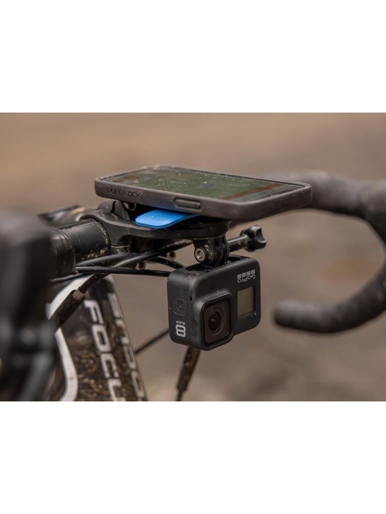 Zestaw rowerowy: etui MAG na telefon iPhone 17 (magnetyczne) + mocowanie Quad Lock