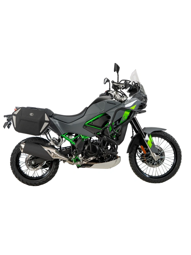 Stelaż pod sakwy motocyklowe Hepco&Becker C-Bow Kawasaki KLE 500/SE (26-) czarny