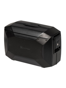 Kufer boczny plastikowy Hepco&Becker Xcore montowany na stelażu C-Bow czarny (pojemność: 18 l)