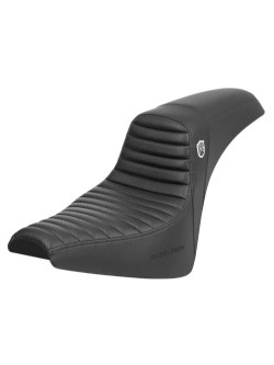 Kanapa motocyklowa dla kierowcy i pasażera Saddlemen SDC Performance Pro Series TR Harley Davidson FXBB/ FXBBS/ FXST (wybrane modele) (18-) czarna