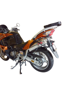 Podwójny tłumik G.P.R Trioval [Slip-On, Stainless Steel] - Honda Varadero 1000 [99-11]