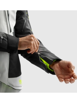 Kurtka motocyklowa tekstylna Rebelhorn Hardy 3.0 czarno-szaro-żółta