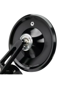 Lusterko motocyklowe uniwersalne Motogadget Mo.view Spy aluminiowe, czarne [długość ramienia: 61 mm]