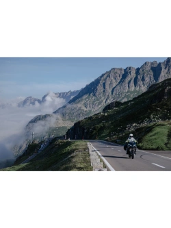 Kurtka motocyklowa tekstylna Klim Latitude szaro-fluo żółta