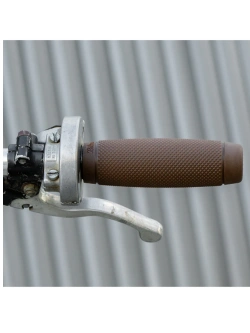 Manetki motocyklowe Biltwell Recoil TPV do kierownic o średnicy 25.4 [mm] brązowe