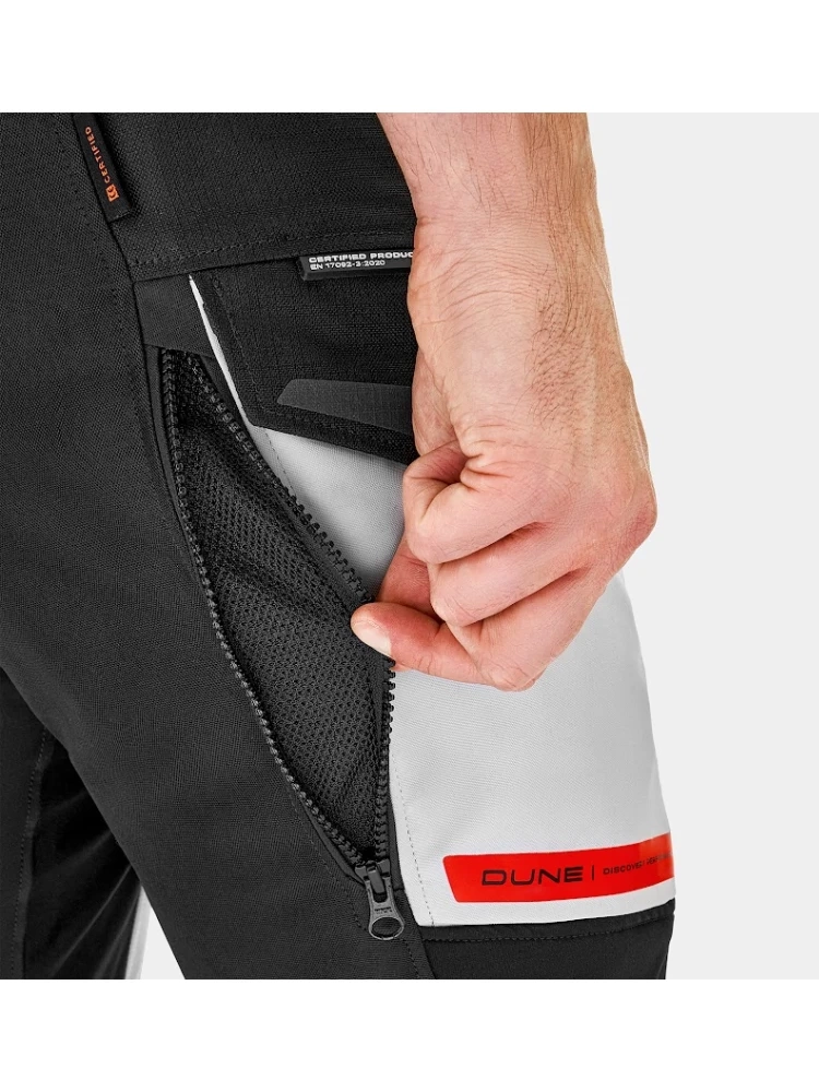 Spodnie motocyklowe tekstylne Shima Dune czarno-niebieskie