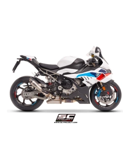 Tłumik motocyklowy SC-Project S1 BMW S 1000 RR (25-) tytanowy z osłoną termiczną [z homologacją]