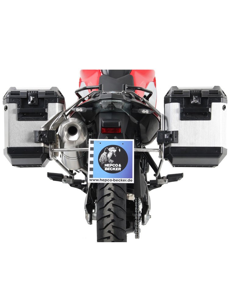 Zestaw: kufry boczne + stelaże Hepco&Becker Xplorer Cutout BMW F 700 GS (12-17)/F 650 GS (08-11)