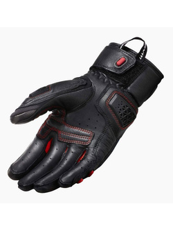 Rękawice motocyklowe skórzano-tekstylne REV’IT! Sand 4 czarno-czerwone