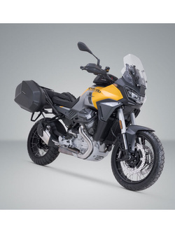 Zestaw: kufry boczne + stelaże ABS Aero System SW-Motech Moto Guzzi Stelvio (23-)