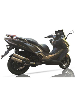 Tłumik IXIL DUAL HYPERLOW XXL, L5X (SLIP ON) - Kymco Xciting 400 (D6)