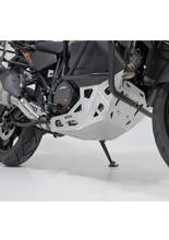 Osłona silnika SW-MOTECH KTM 1290 Super Adventure / S / R (21-) srebrna