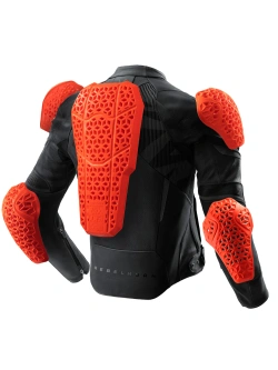 Kurtka motocyklowa skórzana Rebelhorn Vandal 2 czarna