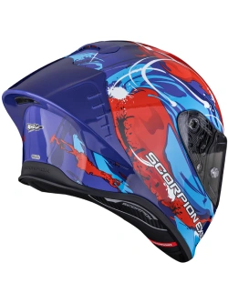 Kask integralny Scorpion EXO-R1 EVO II Air Thrust czerwono-niebieski