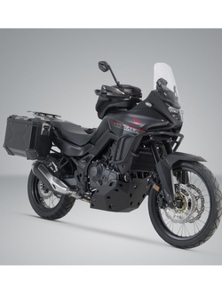 Zestaw: kufry boczne + stelaże PRO TRAX ADV SW-MOTECH 37/37 do motocykla Honda XL750 Transalp (22-) [pojemność 2 x 37 L]