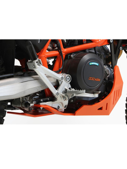Płyta pod silnik AXP Racing Enduro KTM 690 Enduro R/690 SMC R (09-25) pomarańczowa