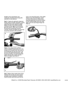 Manetki Biltwell AlumiCore TBW do kierownic o średnicy 25.4 [mm] chrom