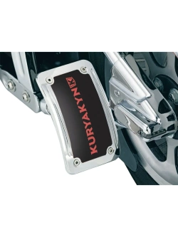 Mocowanie tablicy rejestracyjnej z oświetleniem LED Kuryakyn srebrne