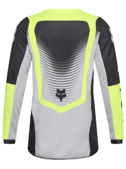Bluza enduro dziecięca Fox 180 Collect czarno-szara-fluo