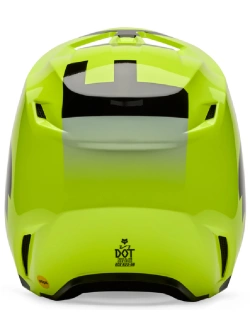 Kask enduro Fox V1 Shield czarny-fluo