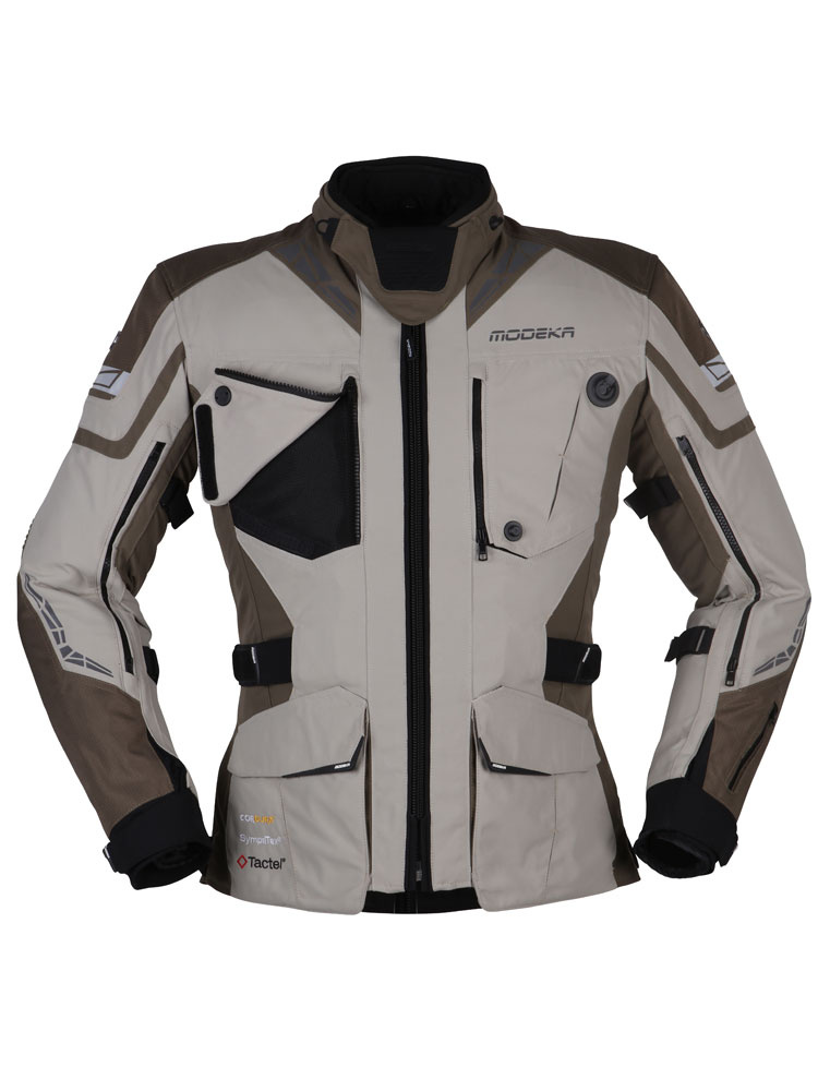 Kurtka motocyklowa Modeka Panamericana II piaskowo-khaki