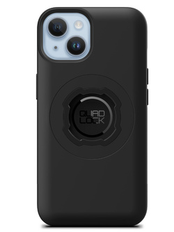 Zestaw rowerowy: etui MAG na telefon iPhone 14 (magnetyczne), wodoodporny pokrowiec MAG oraz mocowanie Quad Lock