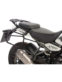 Stelaż kufrów bocznych Hepco&Becker Royal Enfield Himalayan 450 (24-) montowany na stałe czarny
