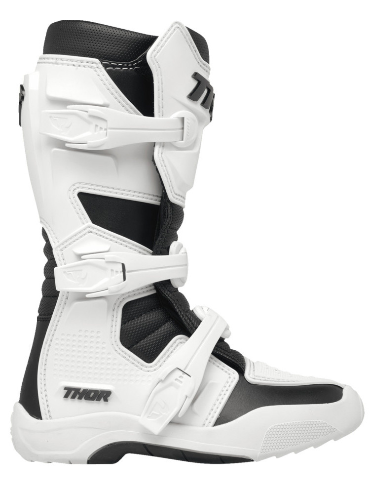 Buty cross dla dzieci Thor Blitz XR biało-czarne