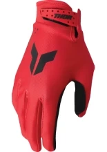 Rękawice cross dziecięce Thor Launchmode Split czerwone