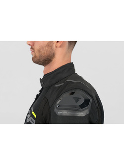 Kurtka motocyklowa tekstylna Shima Solid 2.0 Vent czarno-fluo
