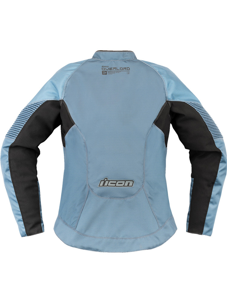 Kurtka motocyklowa damska tekstylna Icon Overlord 3 niebieska