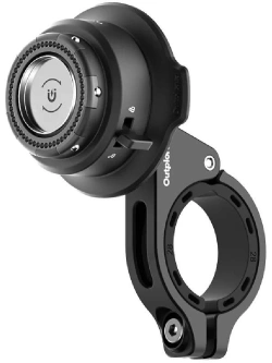 Uchwyt na telefon Outplorer QM01 Launch mocowany na kierownicę, z systemem amortyzacji