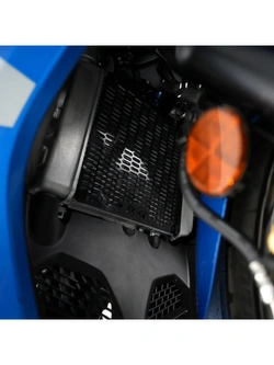 Osłona chłodnicy R&G Racing Suzuki GSX-R 125/ GSX-S 125 (17-) aluminiowa, czarna