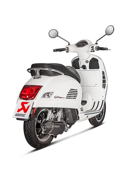 Tłumik motocyklowy Slip-On Line Akrapović do Vespa GTS 125/ Super (21-24) [stal nierdzewna]
