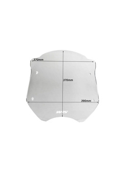 Szyba motocyklowa WRS Touring do BMW R 1200 R (06-14) przyciemniana [bez mocowania]