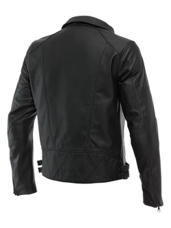 Kurtka motocyklowa skórzana Dainese Chiodo czarna