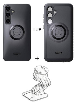 Zestaw do samochodu: etui na telefon Samsung Galaxy S24+ + mocowanie SP Connect