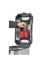 Siatka bagażowa mocowana pod pokrywę kufra GIVI OBKEV48 z kieszenią, czarna