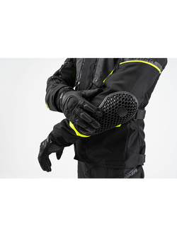 Kurtka motocyklowa tekstylna Shima Runner czarno-fluo