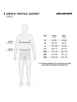 Kurtka motocyklowa tekstylna Shima Giro zielona