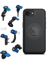 Zestaw na motocykl: etui MAG na telefon iPhone 17e (magnetyczne) + mocowanie Quad Lock