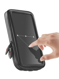 Uniwersalne etui na smartphone Lampa Sized XL czarne