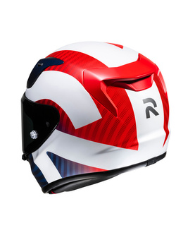 Kask integralny HJC RPHA 12 Ottin biało-niebiesko-czerwony