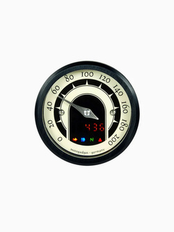 Cyfrowy prędkościomierz Motogadget Motoscope Speedster czarny