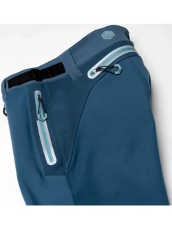 Spodnie motocyklowe tekstylne Knox Urbane Pro Move niebiesko-szare