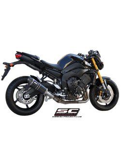 Tłumik SC-Project Oval Carbon / Titanium - Yamaha FZ8 Fazer 8 [10-16]