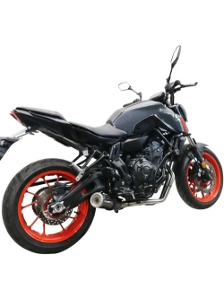 Pełny układ wydechowy G.P.R M3 Poppy Yamaha MT-07 (21-24) [montowany pod silnikiem, z homologacją]